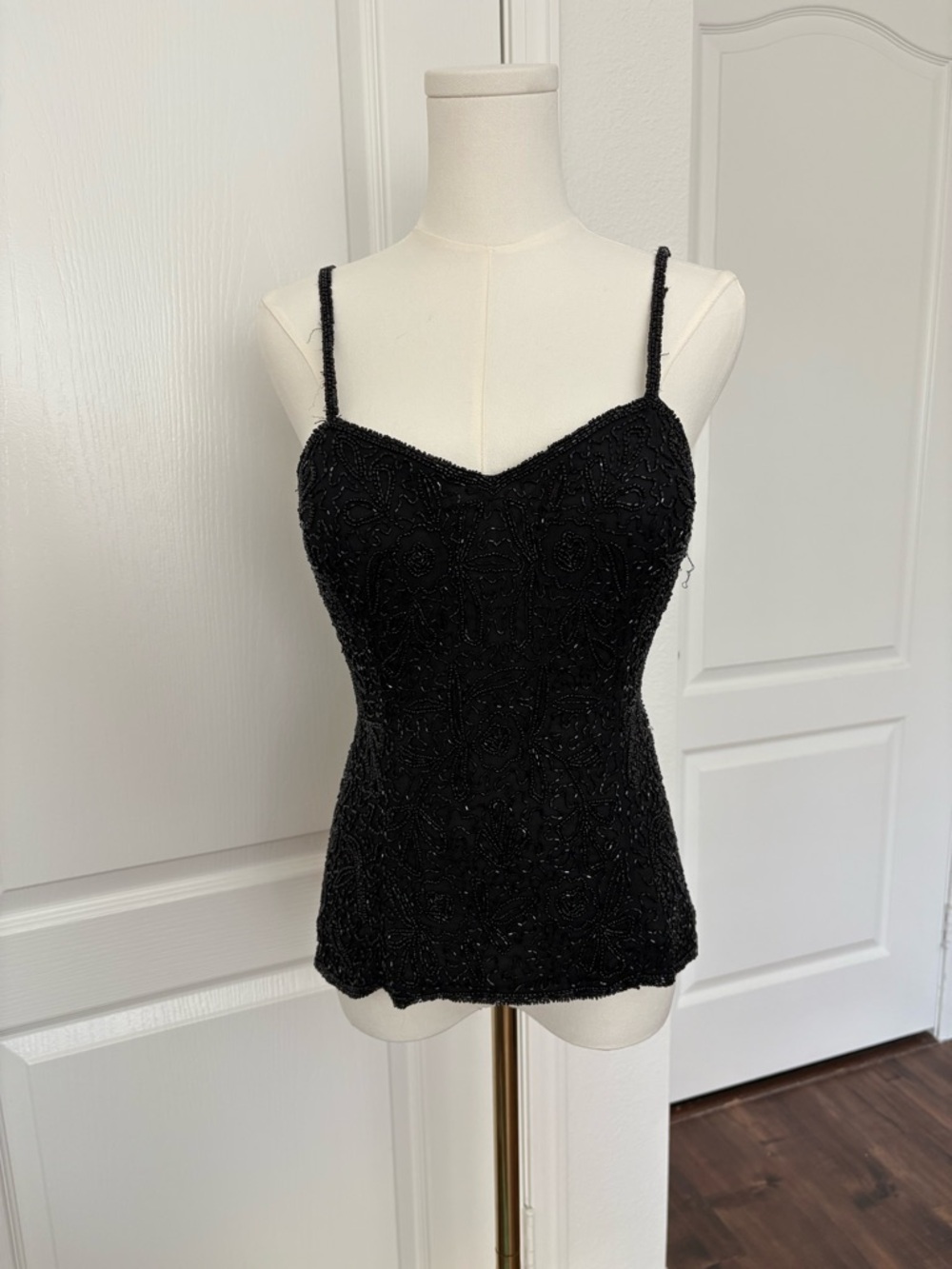 Fully beaded made in India corset top